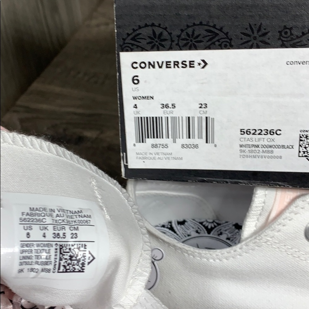 Converse CTAS LIFT OX WMNS 36c PLATFORM - Picture 7 of 8